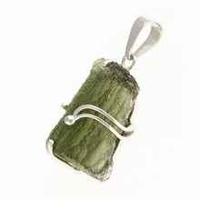 Ciondolo Argento con codice moldavite SM12060