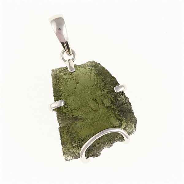 Ciondolo Argento con codice moldavite SM12066