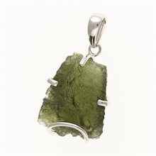 Ciondolo Argento con codice moldavite SM12066