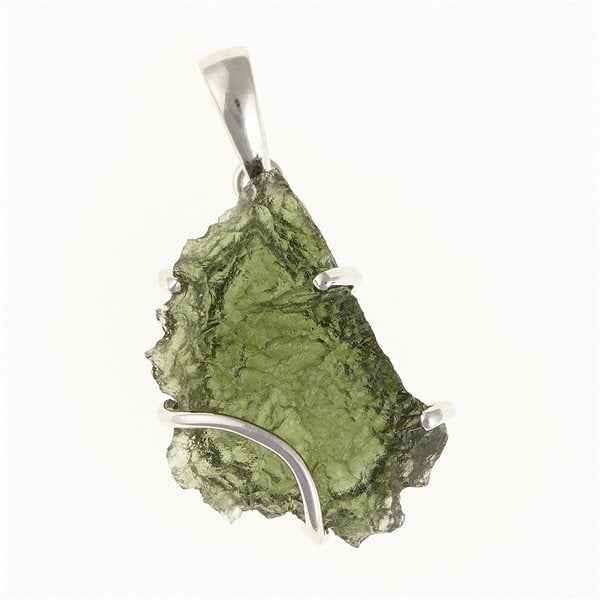 Ciondolo Argento con codice moldavite SM12074