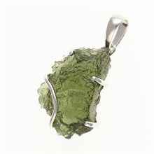 Ciondolo Argento con codice moldavite SM12074