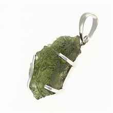 Ciondolo Argento con codice moldavite SM12074