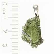 Ciondolo Argento con codice moldavite SM12074
