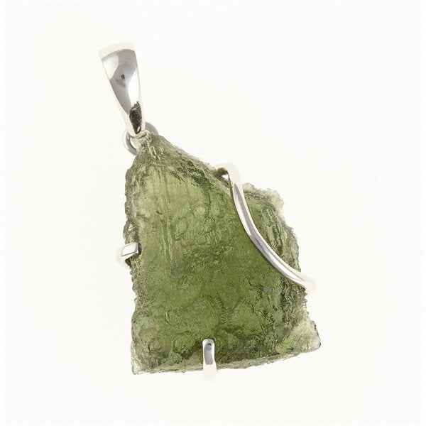 Ciondolo Argento con codice moldavite SM12077