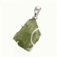 Ciondolo Argento con codice moldavite SM12077