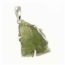 Ciondolo Argento con codice moldavite SM12077