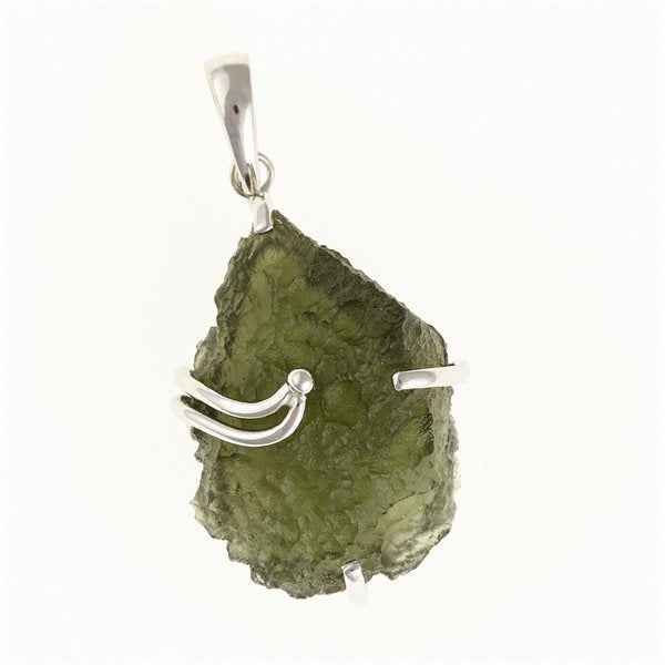 Ciondolo Argento con codice moldavite SM12083