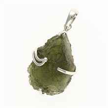 Ciondolo Argento con codice moldavite SM12083