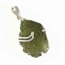 Ciondolo Argento con codice moldavite SM12083