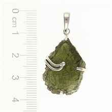 Ciondolo Argento con codice moldavite SM12083