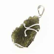 Ciondolo Argento con codice moldavite SM12091