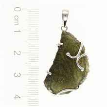 Ciondolo Argento con codice moldavite SM12091