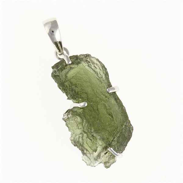 Ciondolo Argento con codice moldavite SM12110