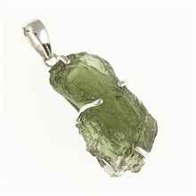Ciondolo Argento con codice moldavite SM12110