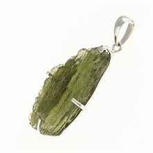 Ciondolo in argento con codice moldavite SM12128