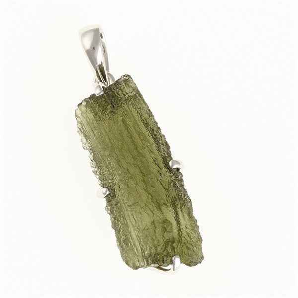 Ciondolo Argento con codice moldavite SM12130