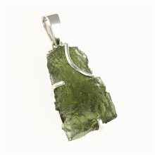 Ciondolo Argento con codice moldavite SM12144