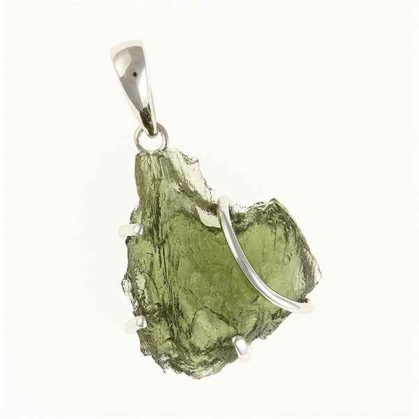 Ciondolo Argento con codice moldavite SM12152