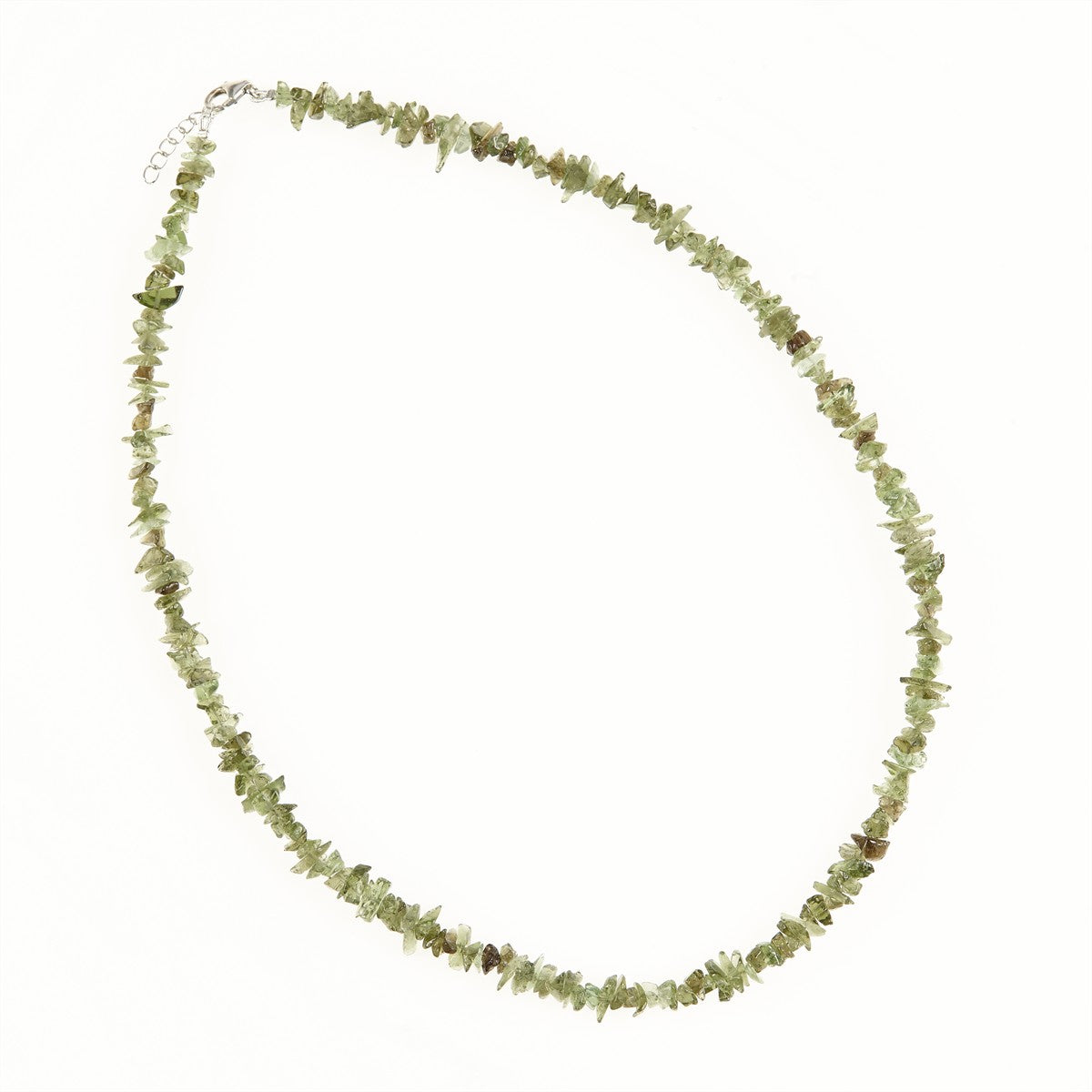 Necklase from natural moldavites 331