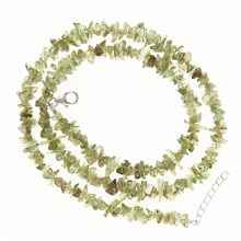 Necklase from natural moldavites 331
