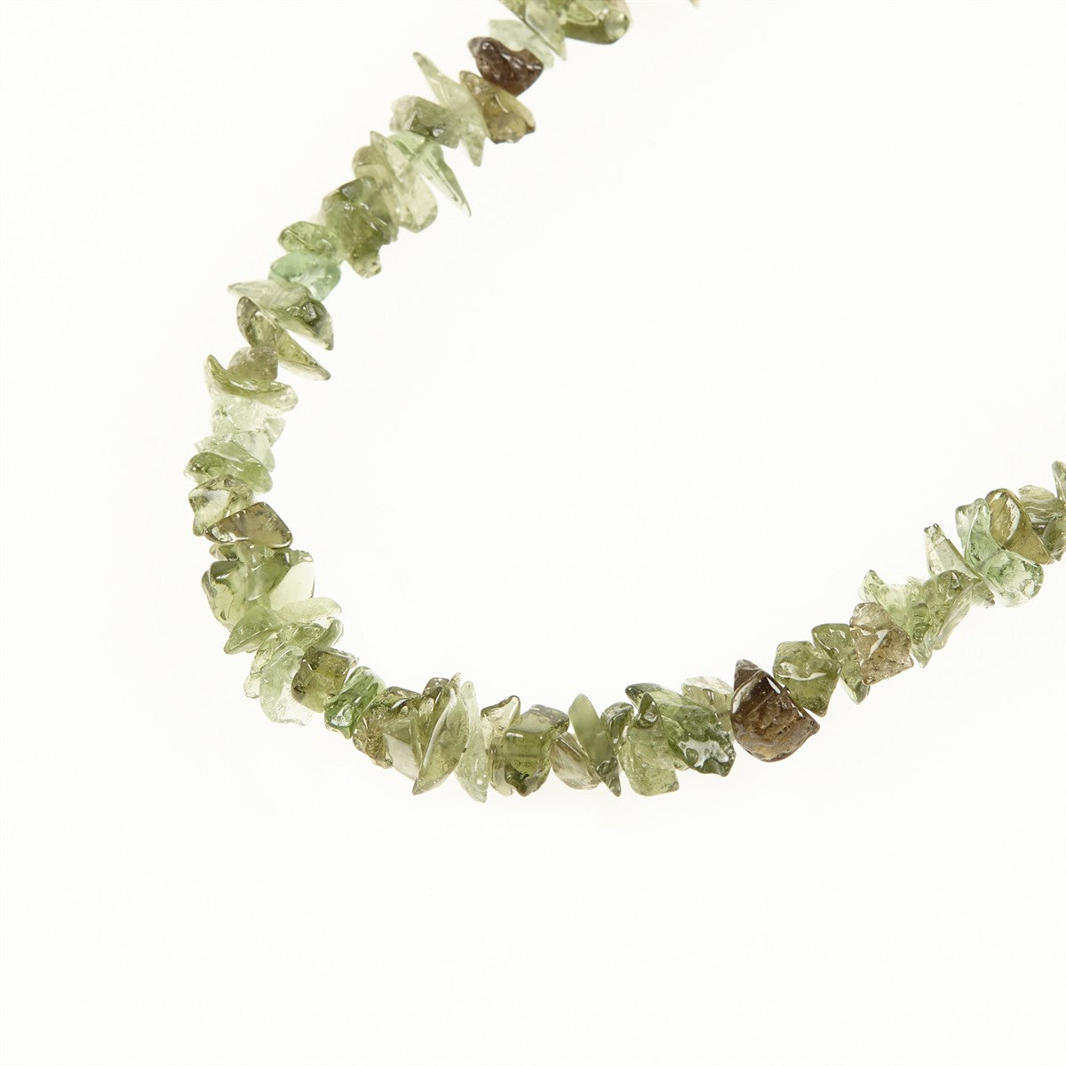 Necklase from natural moldavites 331