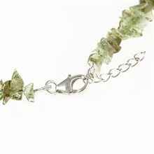 Necklase from natural moldavites 331