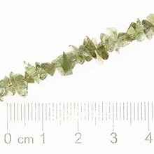 Necklase from natural moldavites 331