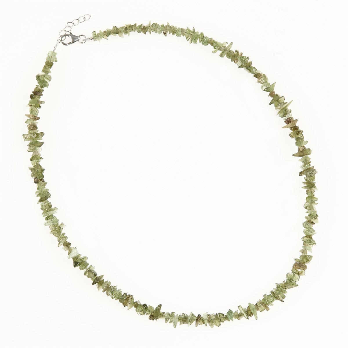 Necklase from natural moldavites 332