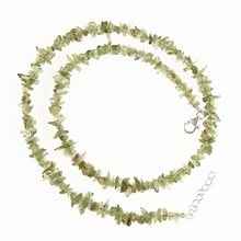 Necklase from natural moldavites 332