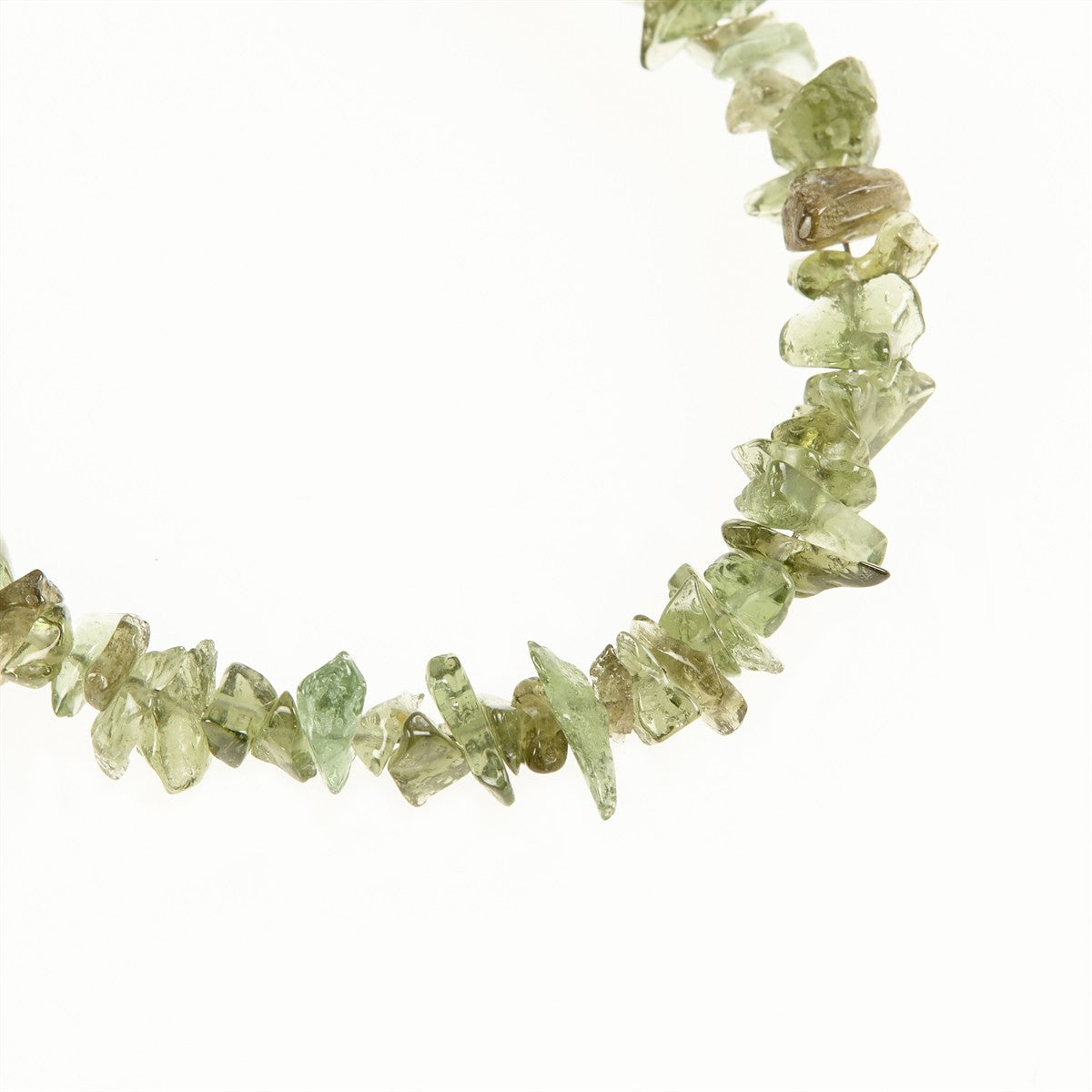 Necklase from natural moldavites 332