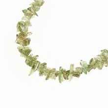 Necklase from natural moldavites 332