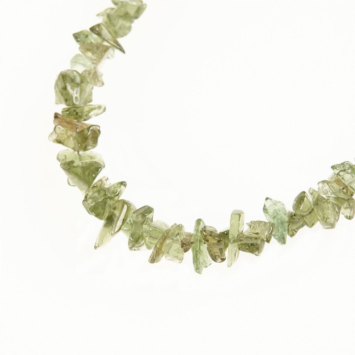 Necklase from natural moldavites 332