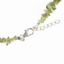 Necklase from natural moldavites 332