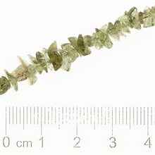 Necklase from natural moldavites 332