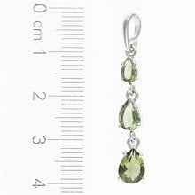 Silver pendant with moldavites 314