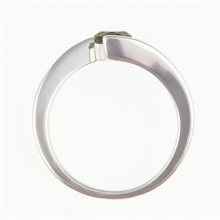 Anello Argento con moldavite 491